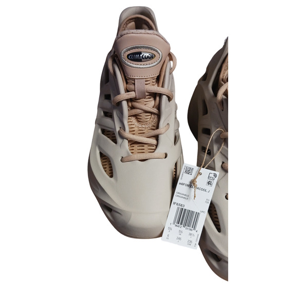 adidas adiFOM CLIMACOOL J Unisex Kids Shoes Beige Size 6 (IF6583) New - Picture 13 of 16